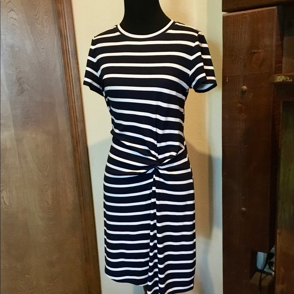 Banana Republic comfortable everyday striped dress